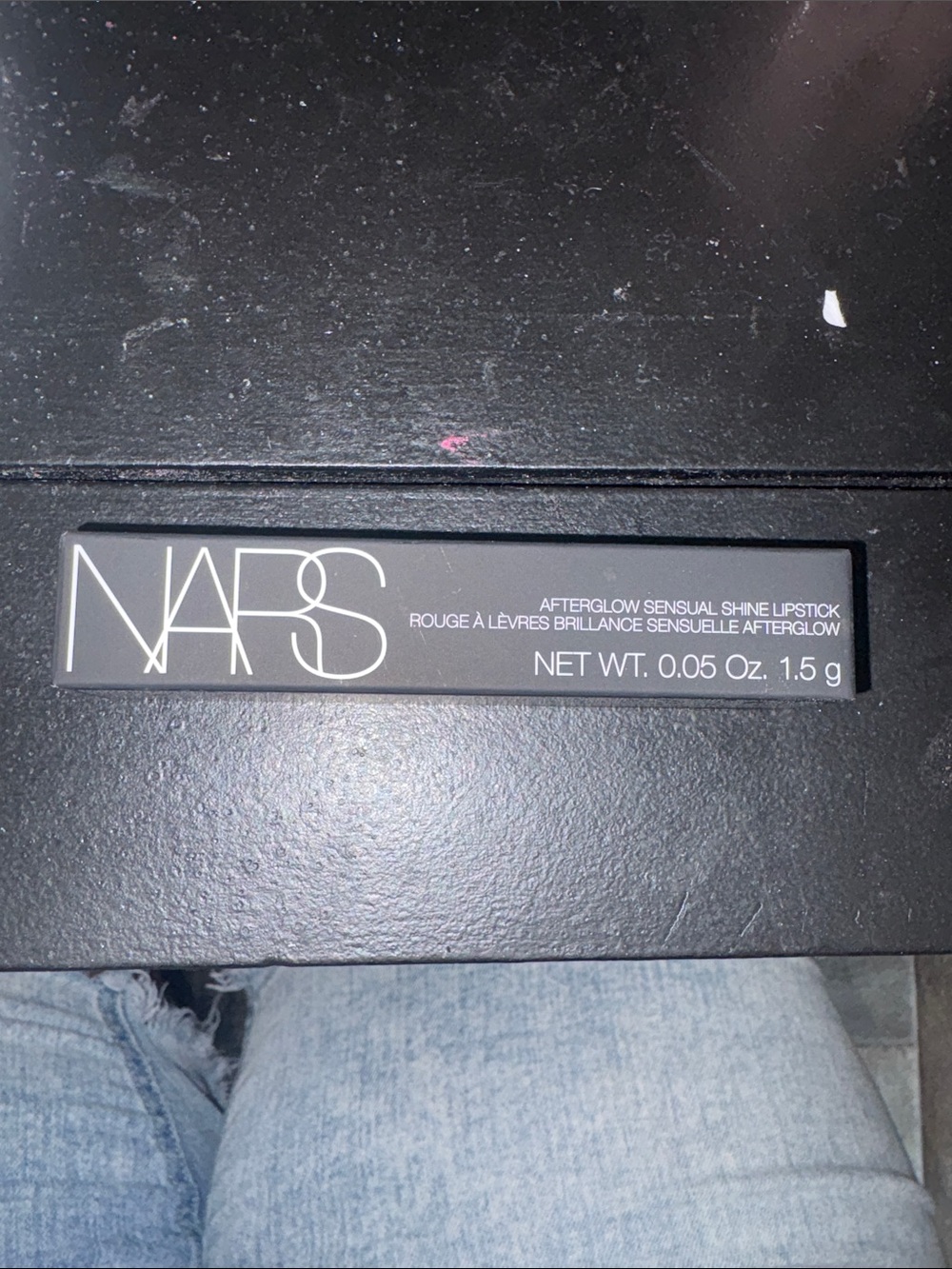 NARS Lipstick in Black Packaging